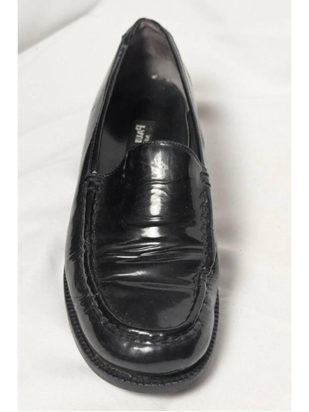 Paul Green Black Leather Loafers Womens Size 8 - Picture 2 of 6